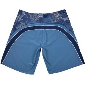 Crazy Shirts Board Shorts Mens Hawaii Original Drawstring Size 36 Tropical Beach